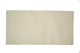 Serviette 40x40 3c 1/8 abricot / champagne